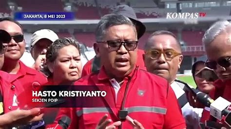 Sekjen PDIP Hasto Bela Jokowi Usai Kumpulkan 6 Ketum Parpol Bantah