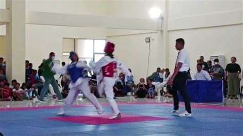 Anibau Porprov Ntt Taekwondo Kab Malaka Vs Kab Manggarai Youtube