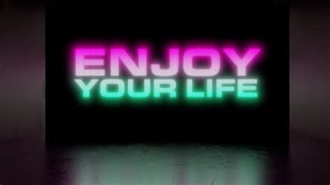 Romy Enjoy Your Life Lyric Video Youtube