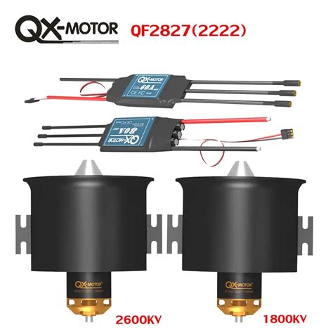 Qx Motor Mm Edf Ostrza Wentylator Kana Owy W Silnik Bezszczotkowy