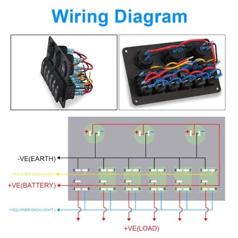 Switch Panel Wiring Diagram 12v Circuit Diagram