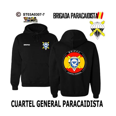 Sudadera CapuchaES Cuartel General BRIPAC TotemTeams