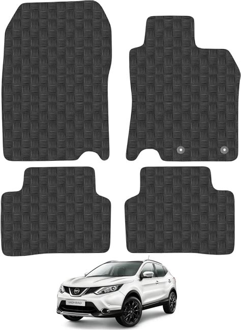 Car Mats For Nissan Qashqai Tailored Fit Rubber Floor Mat