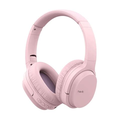 Audifonos Inalambricos Havit I62 Bluetooth V53 Rosado Nanotech