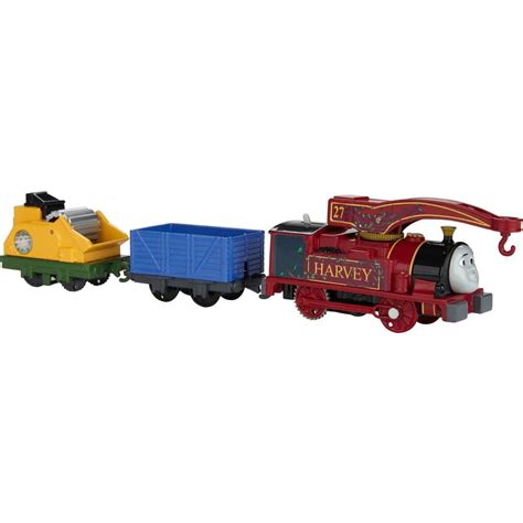 Thomas & Friends TrackMaster Motorized Helpful Harvey Train Engine ...