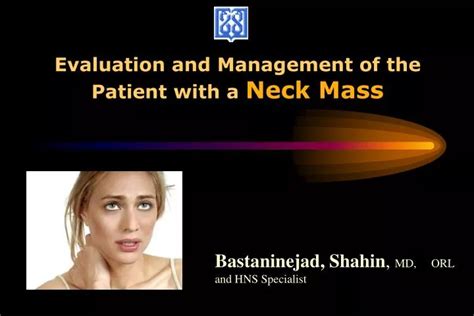 Ppt Evaluation And Management Of The Patient With A Neck Mass