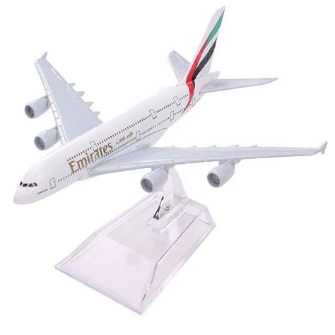 Jimitu 16cm 380 Emirates Airlines A380 Aircraft Airways Model Metal