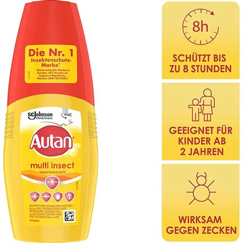 Autan Multi Insect M Cken Schutz Insektenschutz Pumpspray Spray Dose