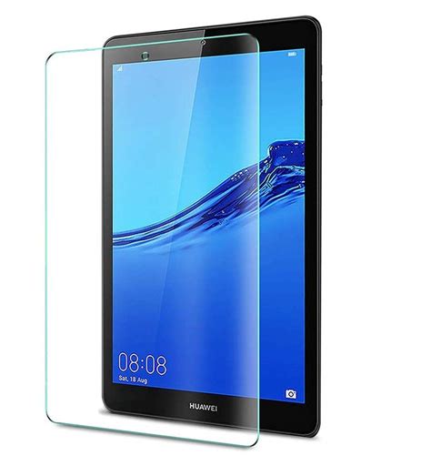 Lustree Anti Glare Scratch Proof Tempered Glass For Huawei MediaPad