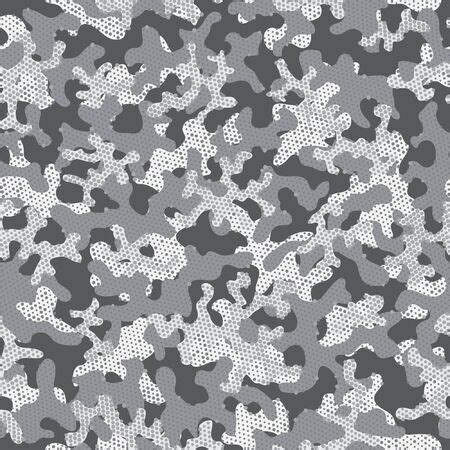 Ilustraci N Del Gray Camouflage Seamless Id Imagen Libre