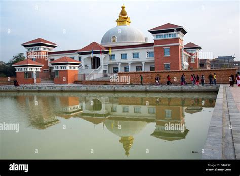 Lumbini nepal temple hi-res stock photography and images - Alamy