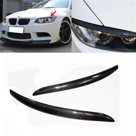 A Pair Headlight Lid Eyebrow Eyelids For Bmw E E I Ci Model