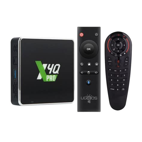 Медиаплеер Ugoos X4Q Pro 4+32GB add G30S, HDMI, RJ-45 Ethernet, USB ...