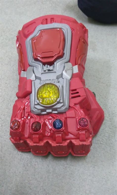 Marvel Avengers Endgame Red Infinity Gauntlet Hobbies Toys Toys