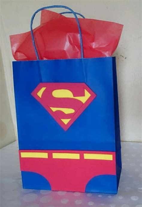 Diy Superman Shopping Bag