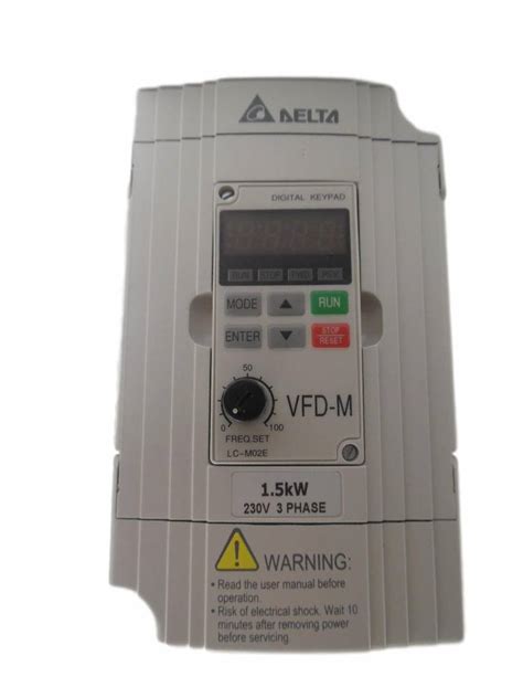 Variable Frequency Drive Vfd Delta Vfd M A Kw Hp V