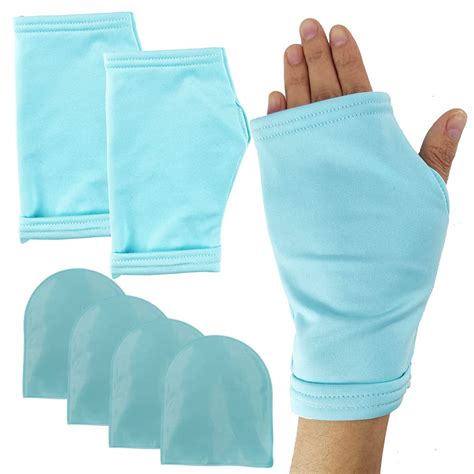 Hot Cold Hand Therapy Gloves Ice Pack For Pain Relief Microwavable Freezable Arthritis