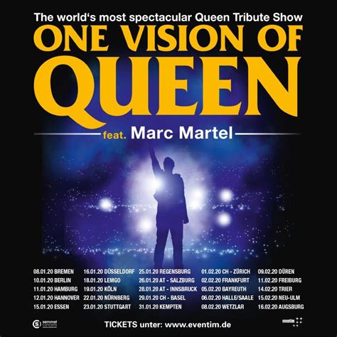 One Vision Of Queen Feat Marc Martel Neue Musik Liebeslieder Musik