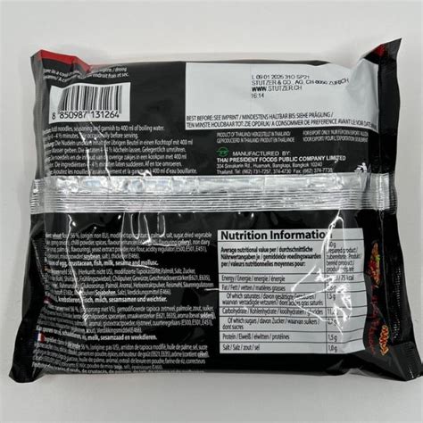 Noodle Instant Hot Spicy Mama X Pack India Supermarkt