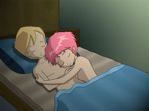 Rule 34 Aelita Schaeffer Code Lyoko Cuddling Jeremy Belpois Pink Hair