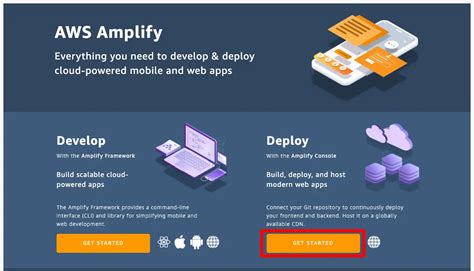 Deploy A Nuxt Site Javascript Aws Amplify Gen Documentation