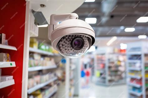 Камера наблюдения в здании система наблюдения cctv в супермаркете ...