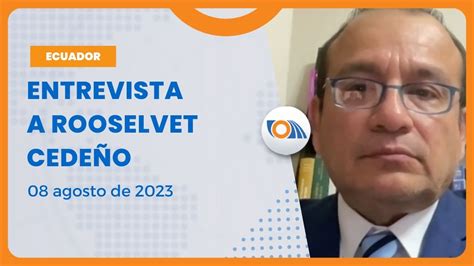 NoticiasEcuador Entrevista con el Abogado Roosevelt Cedeño sobre