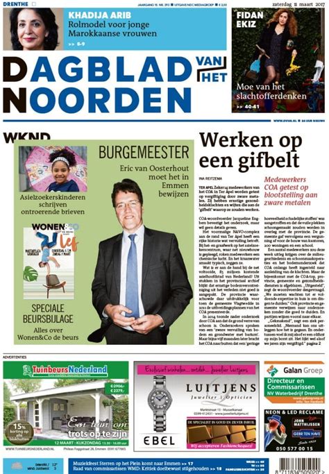 Dagblad Van Het Noorden Kun Je Nu 4 Weken Gratis Proberen