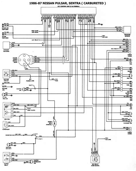 Diagrama Luces Nissan Sentra Diagrama Sistema Electrico