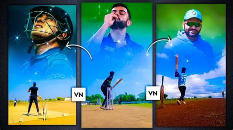 Trending Cricket Video Editing In Vn App Cricket Reels Video Kaise