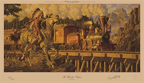 Art Country Canada - ARNOLD FRIBERG " THUNDER WAGON " limited edition print