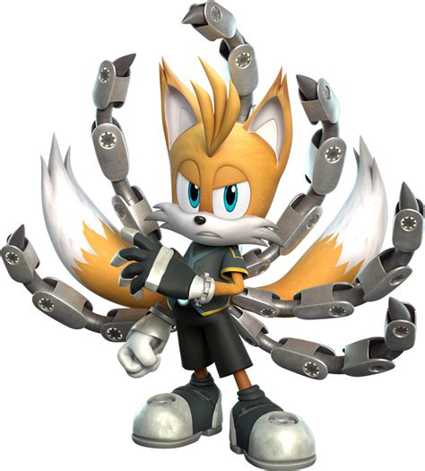 Tails Nine Render By Yessing On Deviantart