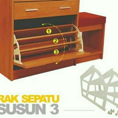 Jual Rak Sepatu Susun Engsel Shopee Indonesia