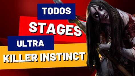 Todos Stage Ultra Killer Instinct All Ultra Stages Youtube