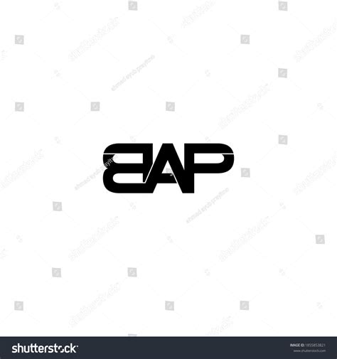 Bap Letter Original Monogram Logo Design Stock Vector (Royalty Free ...