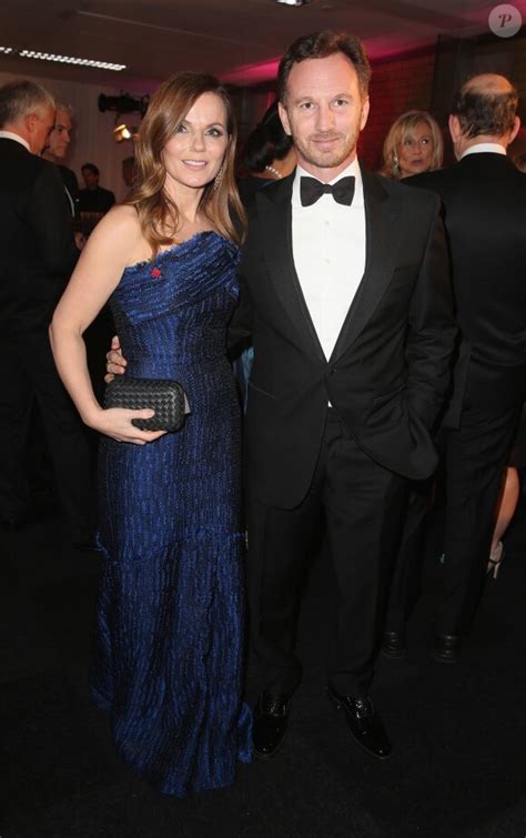 Photo Geri Halliwell Et Son Mari Christian Horner Au D Ner De Gala