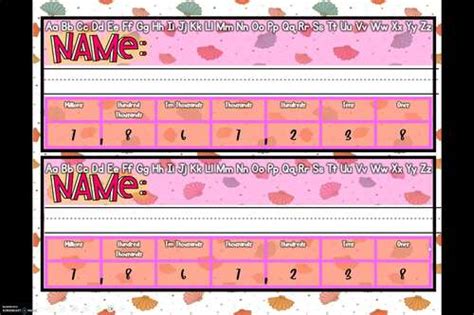 Tropic Like It S Hot Name Plates By Julia S Colorful Classroom TPT