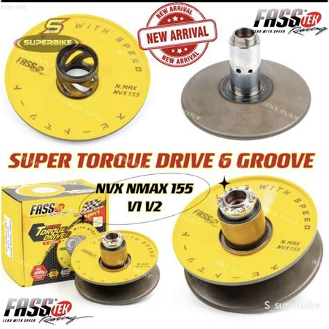 Fasstek Super Torque Drive Groove Racing Cvt Spring N Max Nvx