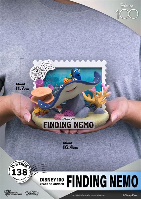 Pvc Diorama Finding Nemo Disney 100th Anniversary Magical Ts