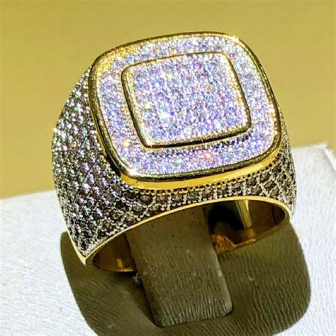 Best Quality Luxury Hip Hop Micro Pave Cz Stones All Iced Out Bling