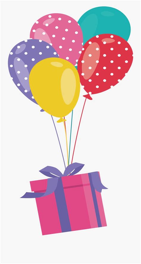 Clip Art A Box - Balloon With Gift Box Png is a free transparent ...