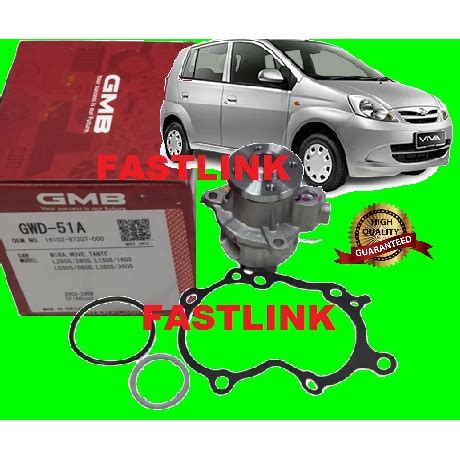 PERODUA VIVA 660 850 WATER PUMP Shopee Malaysia