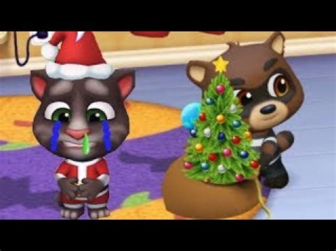 El Gato TOM Y SUS AMIGOS ROY RAKOON ROBÓ LA NAVIDAD Talking Tom