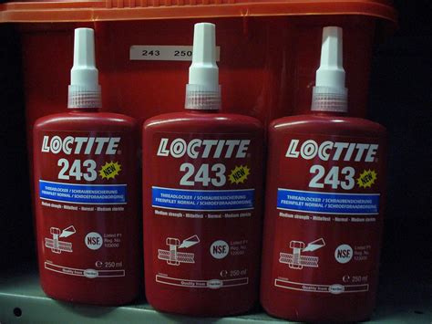 Loctite 243 250ml Primerless Oil Tolerant Medium Strength