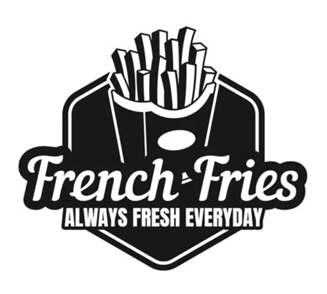 Mod Le De Logo Pour Les Frites Au Go T Original Mod Le De Design Gratuit