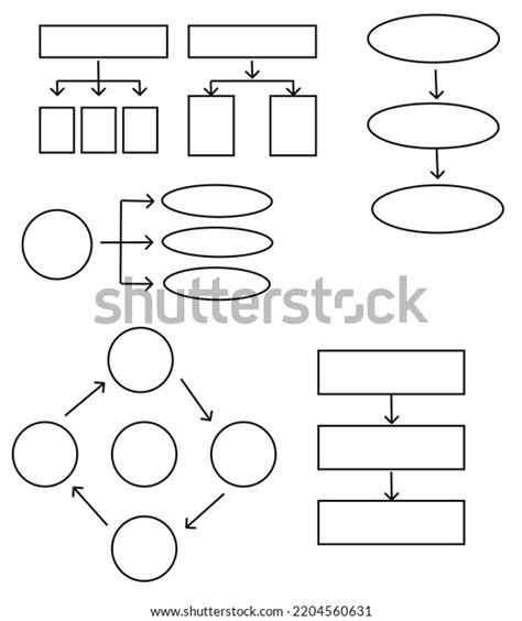 Hand Drawn Flow Chart Diagram Stock Illustration Shutterstock