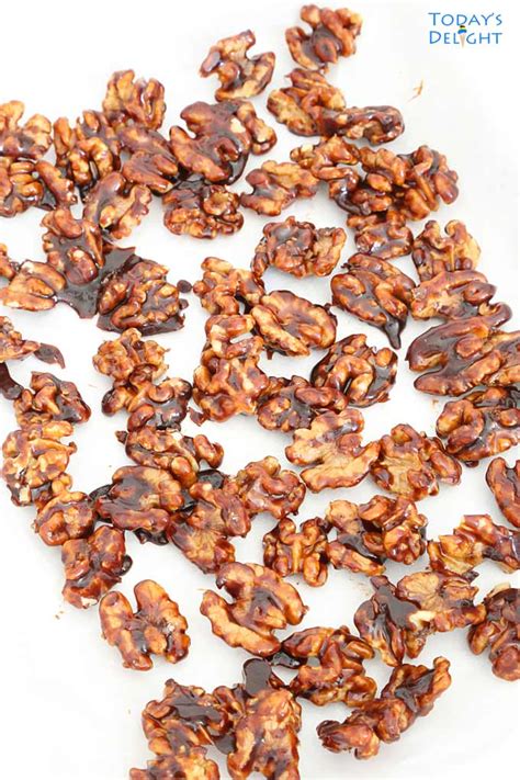 Butter Brown Sugar Candied Walnuts Todays Delight
