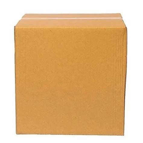 Plain 5 Ply Brown Corrugated Packaging Box At Rs 25 Piece Packaging