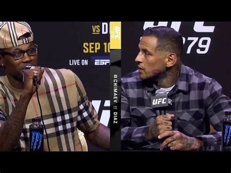 UFC 279: Pre-Fight Press Conference Highlights : r/MMA