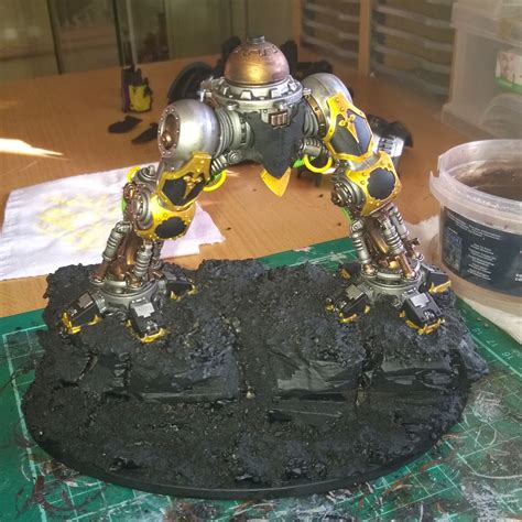 Imperial Knight Freeblade Work In Progressstarting The Paintjob